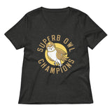 Superb Owl Women's V-Neck Tee