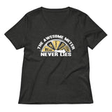 The Awesome Meter Women's V-Neck Tee