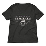 This Is My St. Patrick's Day Shirt Women's V-Neck Tee