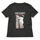 Unbothered By My TBR Women's V-Neck Tee
