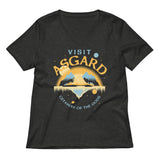 Visit Asgard Women's V-Neck Tee