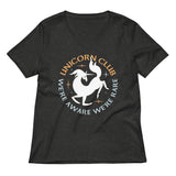 Unicorn Club Women's V-Neck Tee