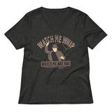 Watch Me Whip Women's V-Neck Tee