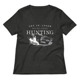 We're Going Hunting Women's V-Neck Tee
