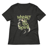Whiskey Is The Spirit Women's V-Neck Tee
