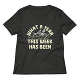 What A Year This Week Has Been Women's V-Neck Tee