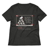 What Would You Like To Do? Women's V-Neck Tee