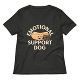 Emotional Support Dog Women's V-Neck Tee