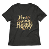 I'm Your Huckleberry Women's V-Neck Tee