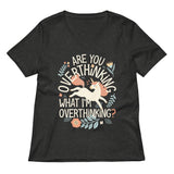 Are You Overthinking What I'm Overthinking? Women's V-Neck Tee