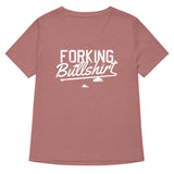 Forking Bullshirt Women's V-Neck Tee