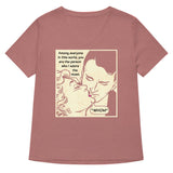 Whom I Adore The Most Women's V-Neck Tee
