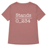 No 1 Under Stands Women's V-Neck Tee