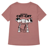 Cat-Cat Women's V-Neck Tee