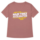 May The Mass x Acceleration Women's V-Neck Tee