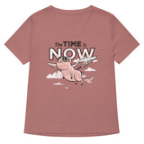 The Time Is Now Women's V-Neck Tee