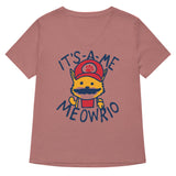 It's-a-me Meowrio Women's V-Neck Tee