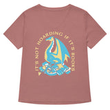 It's Not Hoarding If It's Books Women's V-Neck Tee