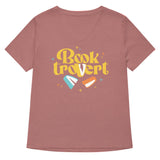 Booktrovert Women's V-Neck Tee