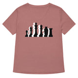 Black Knight Women's V-Neck Tee