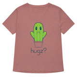 Hugz? Cactus Women's V-Neck Tee
