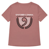 Oxford Comma Appreciation Society Women's V-Neck Tee