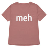 Meh Shirt Women's V-Neck Tee