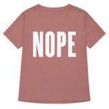 Nope Women's V-Neck Tee