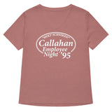 Callahan Employee Night Women's V-Neck Tee