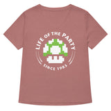 Life Of The Party Women's V-Neck Tee
