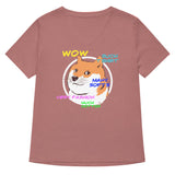 Doge Shirt Women's V-Neck Tee