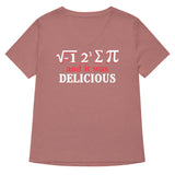 I Ate Sum Pi Women's V-Neck Tee