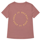 Keep It Secret Keep It Safe Women's V-Neck Tee