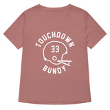 Touchdown Bundy Women's V-Neck Tee