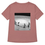 Surf's Up Women's V-Neck Tee