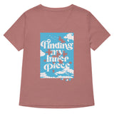 Finding My Inner Piece Women's V-Neck Tee