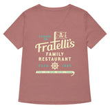 Fratelli's Family Restaurant Women's V-Neck Tee