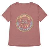 Irrational But Well Rounded Women's V-Neck Tee