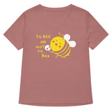 To Bee Or Not To Bee Women's V-Neck Tee