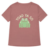 Toad Ya So Women's V-Neck Tee