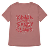 Kidnap The Sandy Claws Women's V-Neck Tee