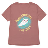 Purrranormal Cattivity Women's V-Neck Tee