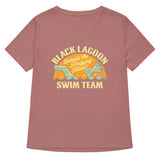 Black Lagoon Swim Team Women's V-Neck Tee