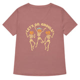 Let's Go, Ghouls! Women's V-Neck Tee