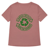 I Support Recycling Women's V-Neck Tee