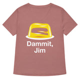 Dammit, Jim Women's V-Neck Tee