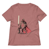Mandalorian Knight Women's V-Neck Tee