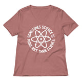 More Art Than Science Women's V-Neck Tee