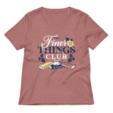 The Finer Things Club Women's V-Neck Tee