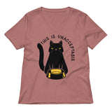 This Is Unacceptable Women's V-Neck Tee